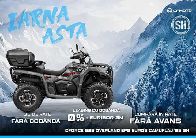CFMOTO CFORCE 625 Overland EPS Euro5 Camuflaj '25 SH