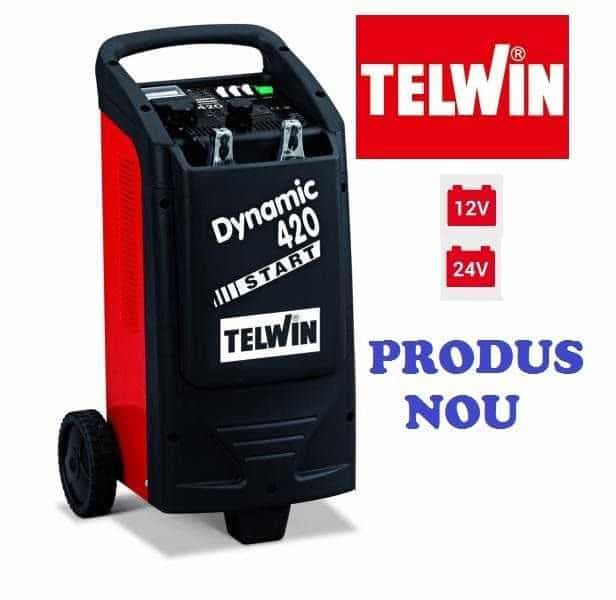 Robot pornire TELWIN DYNAMIC 420 START dube camionete redresor auto