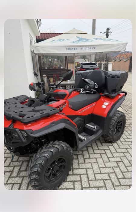 Vand atv 520L 2024 , 1800 km , garantie !!!eps