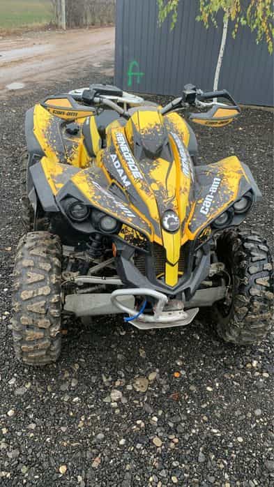 Can am renegade 800 cu numere negre si fiscal pe loc 5550€