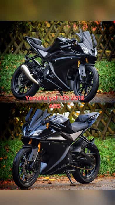 Yamaha yzf 125 2018 cu Abs pot ajuta la transport yzfr125 cbr rc mt du