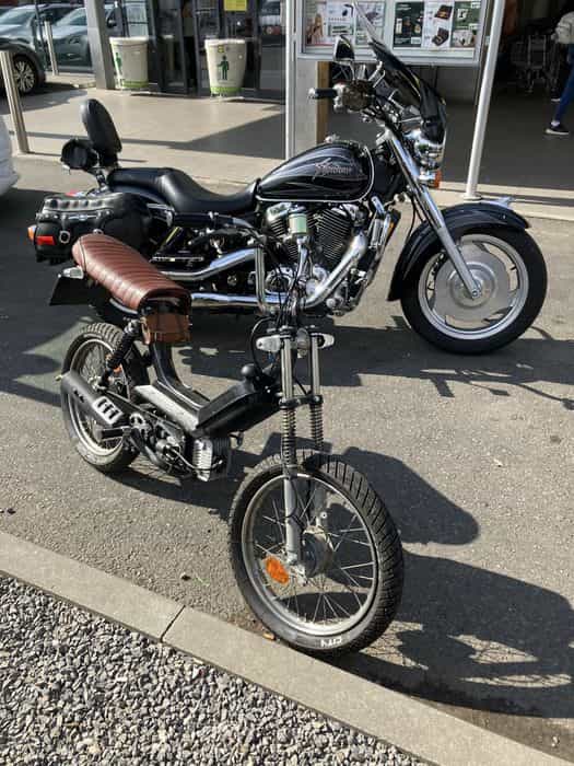 Moped Piaggio Bravo (ciao) - carte RAR