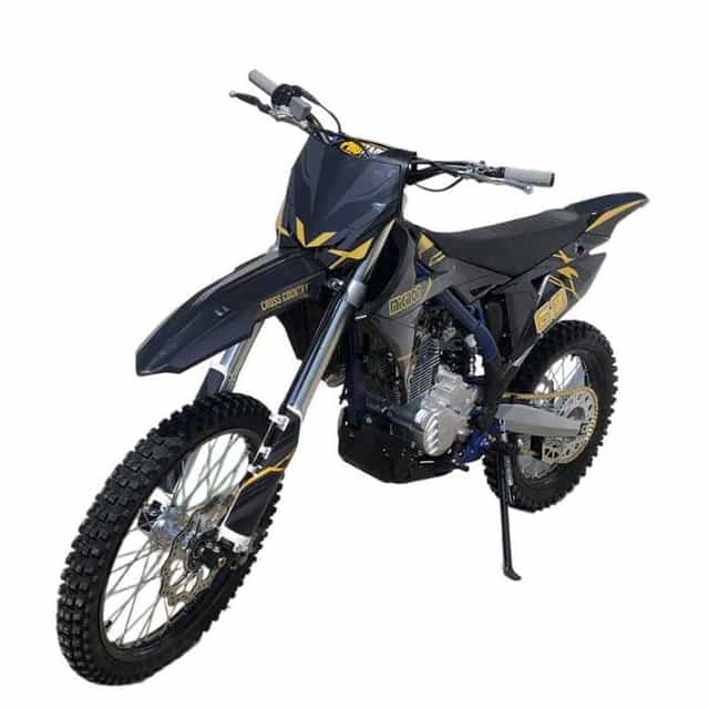 Motocicleta cross MZK Mikilon 250cc 21/18 4T benzina negru/galben