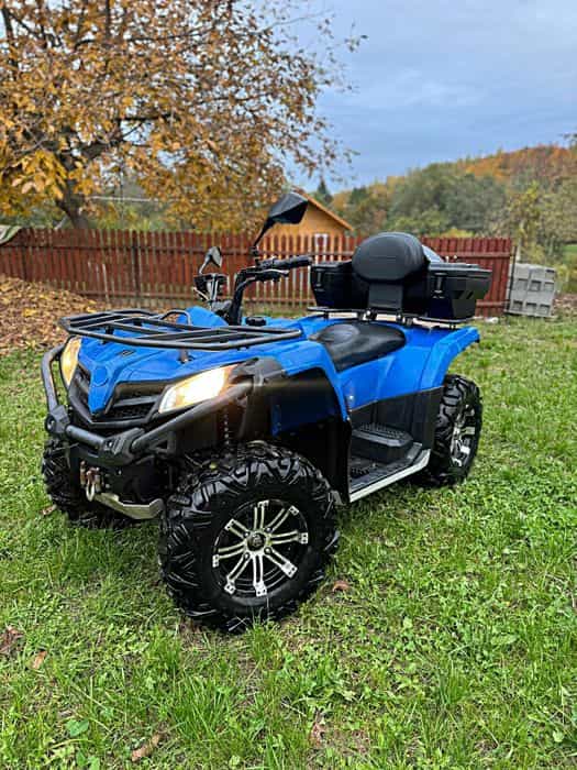 CF Moto 450L 4x4 din 2020 Numere NEGRE