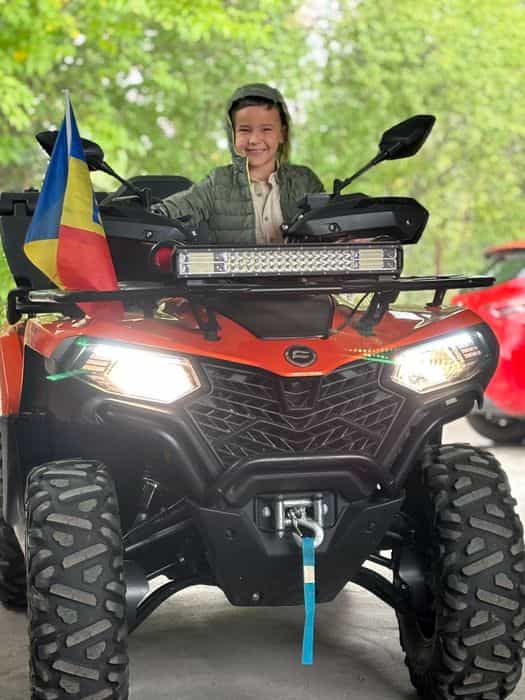 CF MOTO 450L X4 4000km