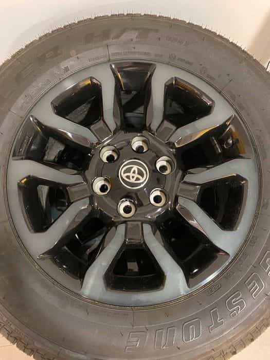 Jante 18″ originale TOYOTA Hilux Bridgestone Dueler 684 II 265 60 R18