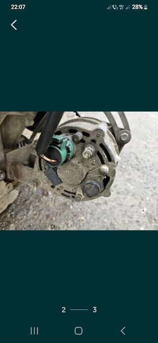 Alternator Suzuki Samurai de 55 amperi cu tot cu suport de prindere