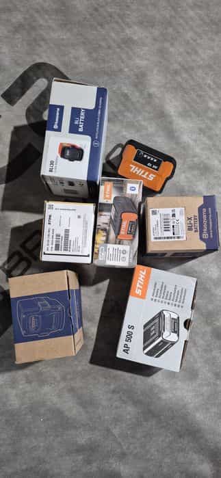 Stihl , Husqvarna acumulator