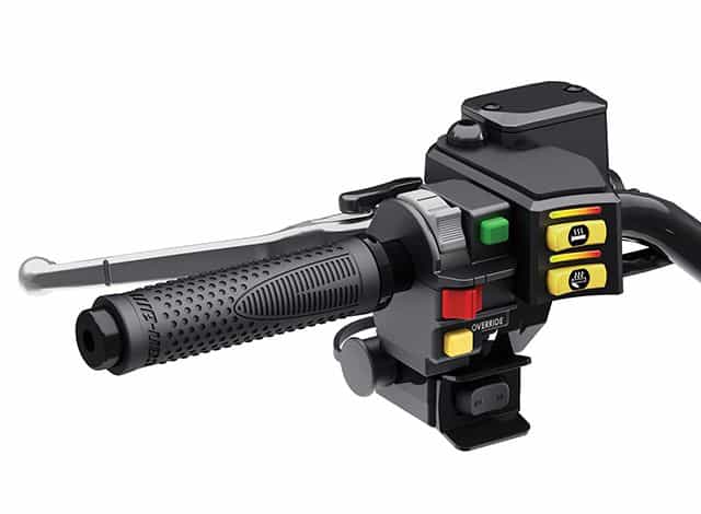 Manere si clapeta acceleratie incalzite ATV Can-Am Outlander, Renegade