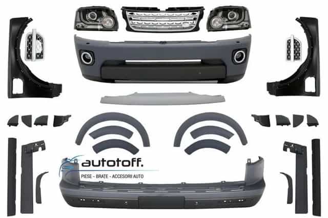 Pachet exterior Land Rover Discovery 3 (04-09) Conversie la Discovery 4 Facelift