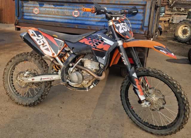Ktm Sxf 250 din 2010