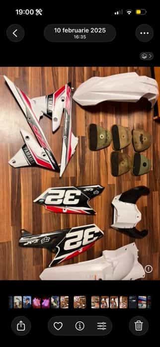 Vand carene cross yamaha yz250f accerbis