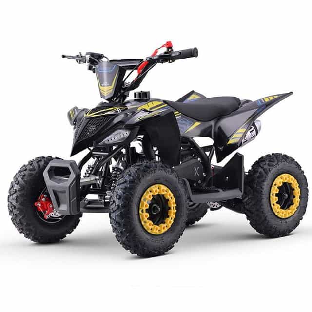Atv copii 49cc MiniWarrior 6" galben