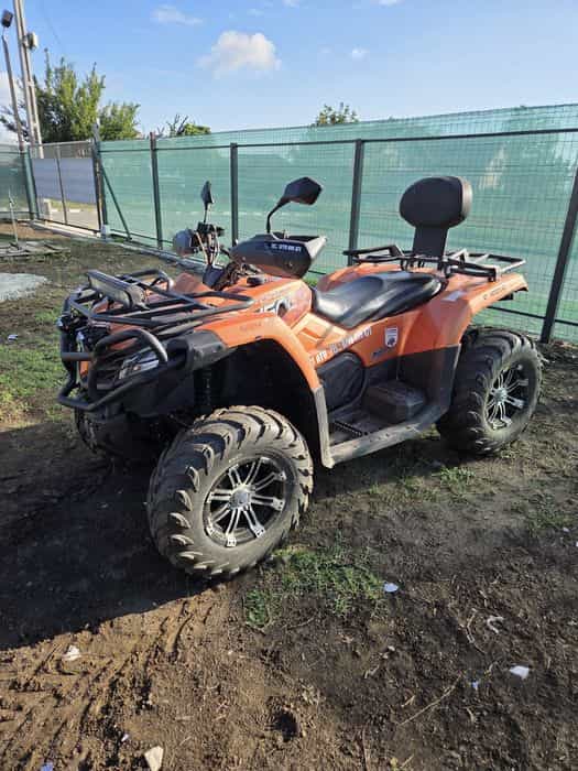 Cf Moto 450L
An fabricatie 2023
5000km
Varianta omologata de 2 persoan