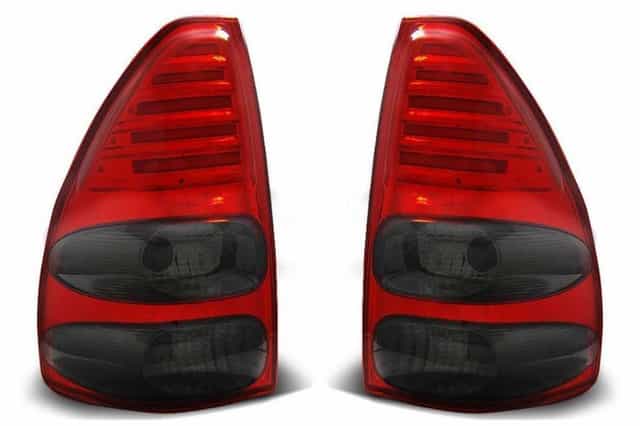 Stopuri LED Toyota Land Cruiser FJ120 (2003-2008) Rosu/ Fumuriu