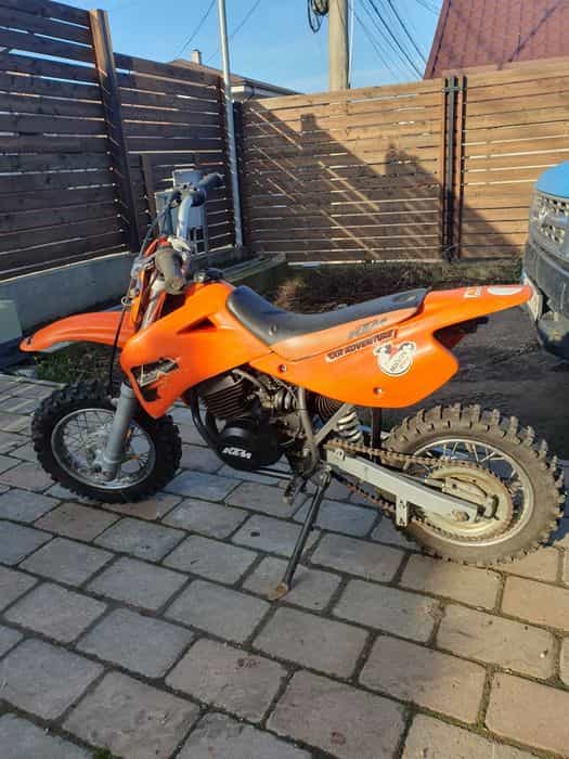 Vând motocicleta cross copii KTM SX50 Junior Pro