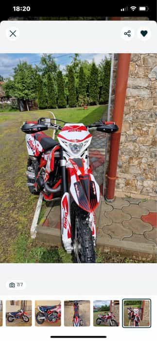 Vind enduro beta rr 520