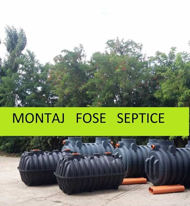 Fosa septica fose septice ecologice cu montaj inclus