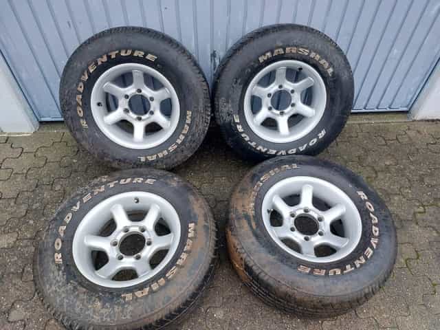 Jante Borbet 255 70 15 Isuzu Toyota Nissan Navara 6x139,7