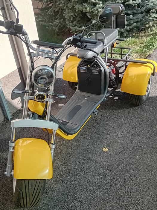 OCAZIE !!! Triciclu electric fără permis, nou, înregistrat circulație.