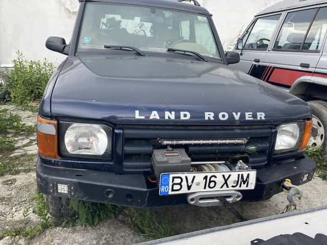 Vand pentru Land Rover Discovery 2 bara metalica fata + spate, scut
