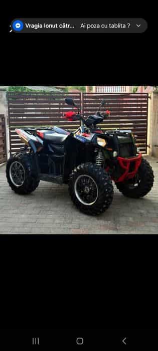 Polaris scrambler850 2014  7900€arata impecabil si estetic si mecanic
