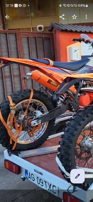 Protecție  din plastic pentru tobă si bascula  KTM,  Husqvarna, Gas Ga