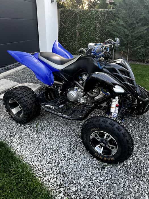 Yamaha Raptor 700 2010 • Evacuare dubla Monsterpipe • Multe accesorii