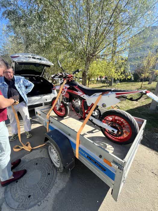 2003 Husqvarna Sm125S motor refăcut complet