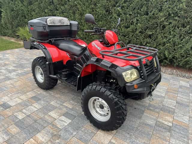 Atv cf moto 500 4x4/fabricatie 2014/varianta lunga/recent adus