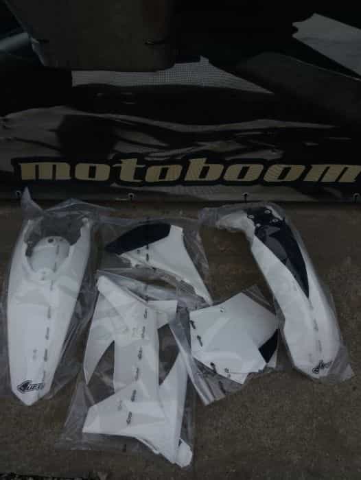 Piese de schimb Kit complet Carene KTM SX/SX-F WHITE