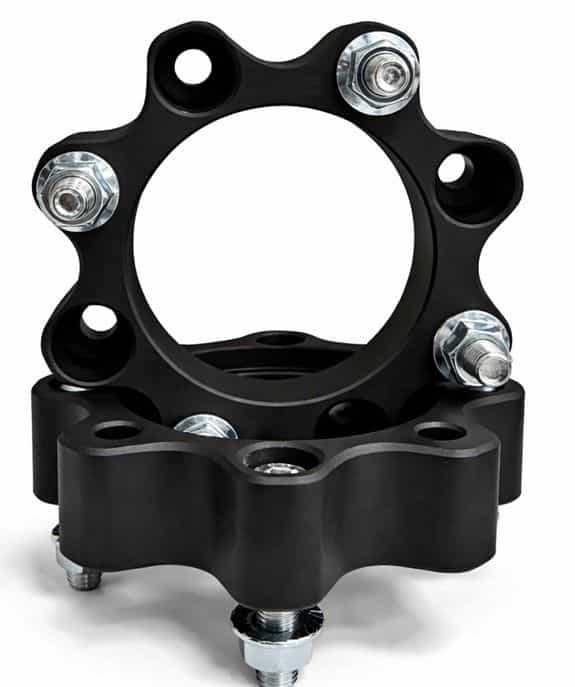 Distantiere ATV 30mm 4x110 Cf Moto, Aluminiu Forjat Negru, Centrare