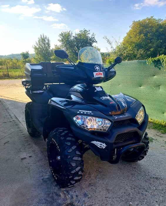 Atv 4x4 de 850 înmatriculat
