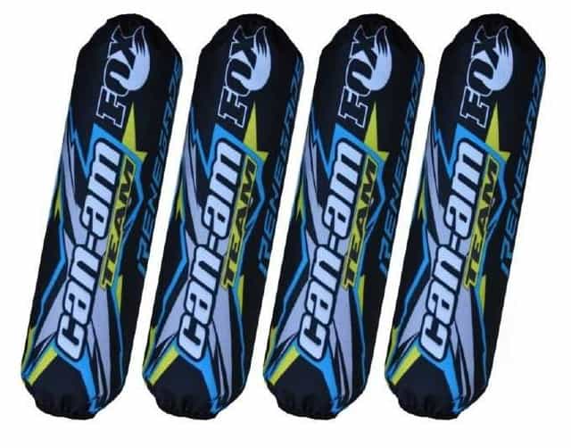Husa Amortizor ATV set  Can-am Renegade black-blue fox shock