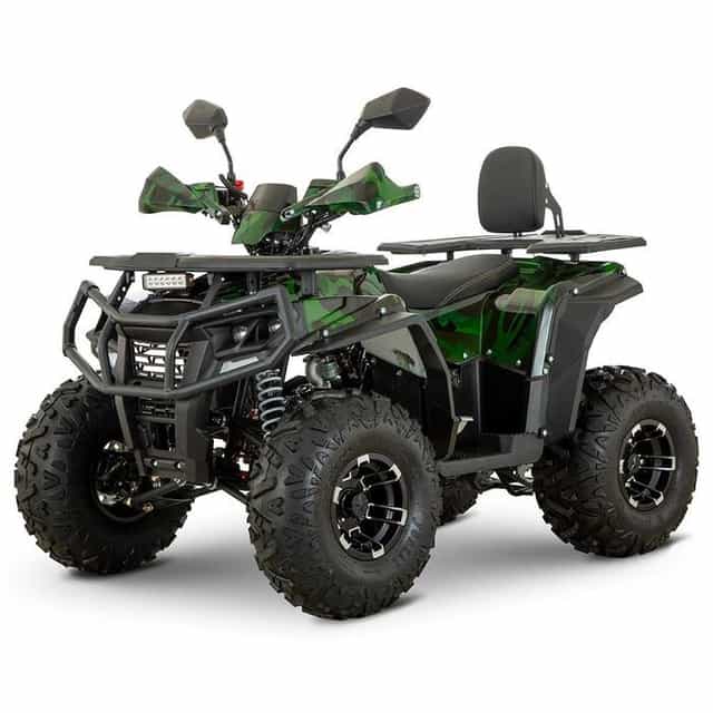 Atv 150cc RockRider Deluxe 8" semi-automat 4T benzina verde camo