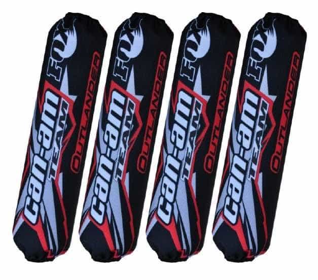 Husa Amortizor ATV set huse telescop Can-am Outlander black-red fox