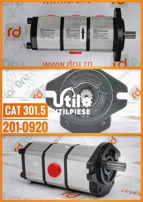 pompa hidraulica caterpillar 301.5 302.5 303.5 304.5 + piese cat