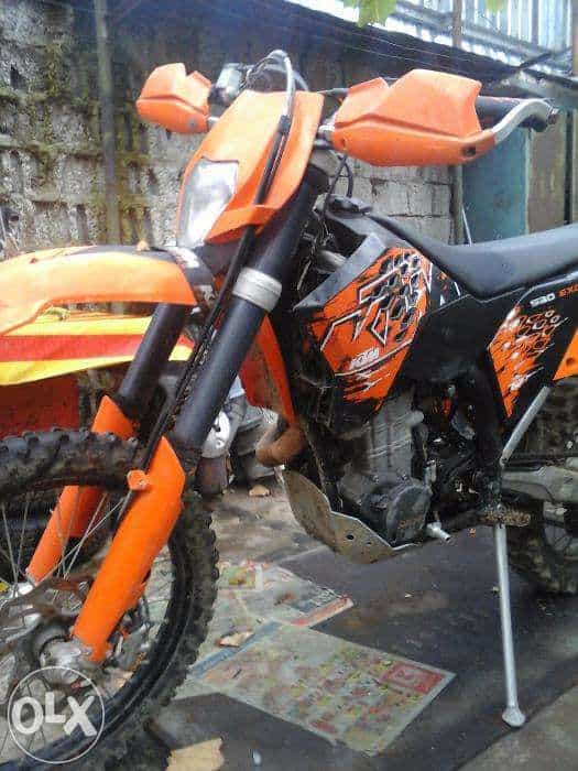 KTM 530 EXC-R,2008 Schimb cu Ambarcatiune