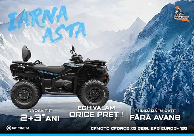Atv CFMOTO CFORCE X5 520L EPS Euro5+ '26 (TGB, Linhai, Can-Am,Polaris)