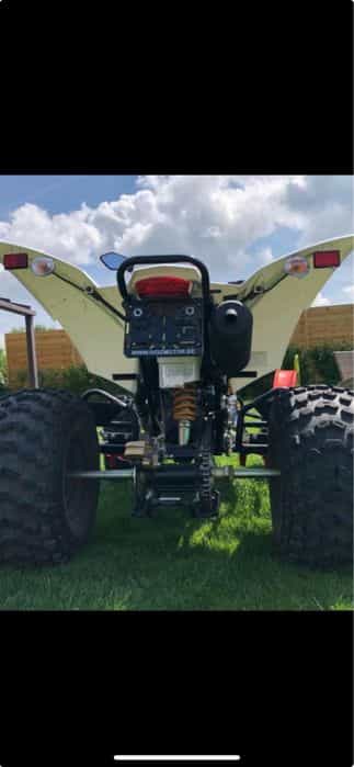 Atv qad  320cc. 2017 200km c