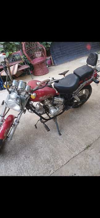 Vând motor chopper/ scuter retro  49 cm