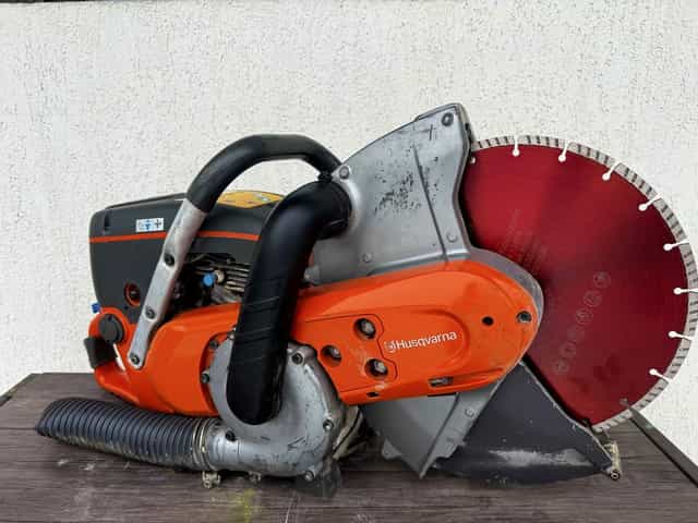 Drujba beton Husqvarna K770 DryCut, cu turbina de aspirare!
