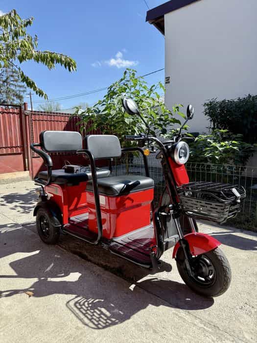 Tricicletă electrica Z-TECH ZT17, Fara permis