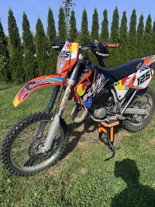 KTM exc 125 2T serwis zarejestrowany