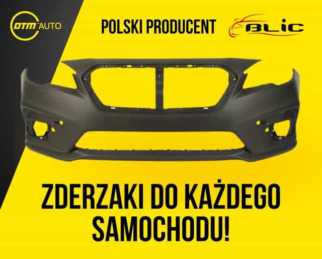 Zderzak – do każdego samochodu! Gotowe do malowania! Po VIN