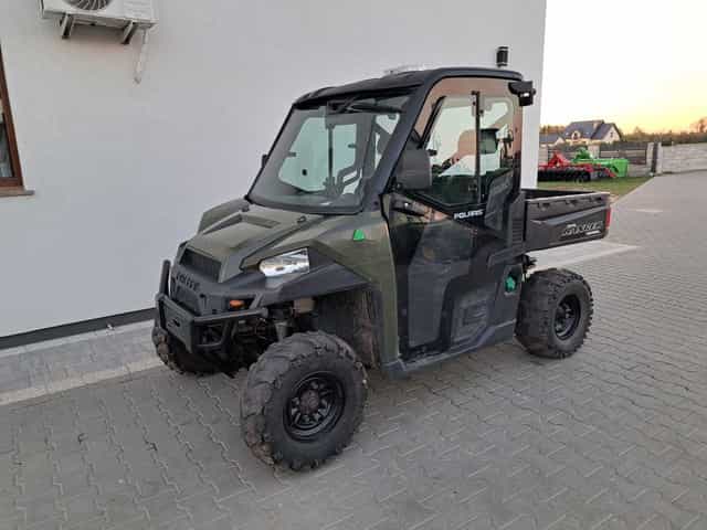Polaris Ranger 1000 diesel + pług do  śniegu ciągnik rolniczy