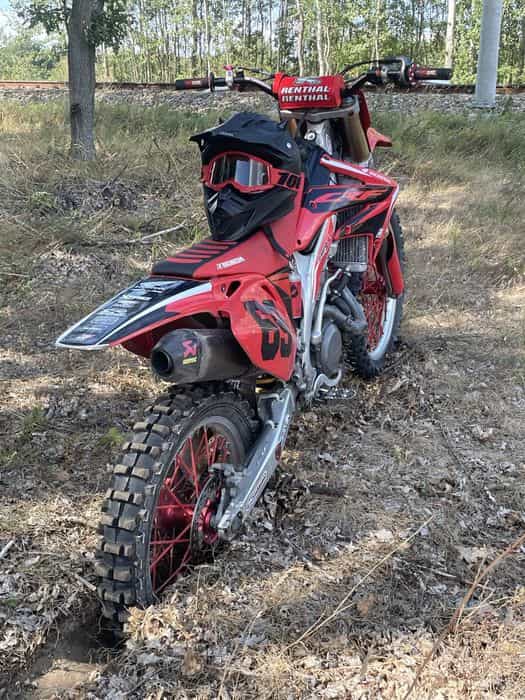 Honda Crf450R uszkodzona