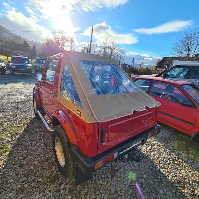 suzuki samurai soft top plandeka super stan fastback