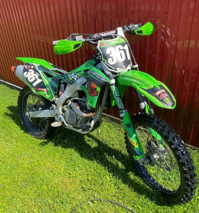 Cross Kawasaki KX 250 F kxf250 4T 2016 wtrysk