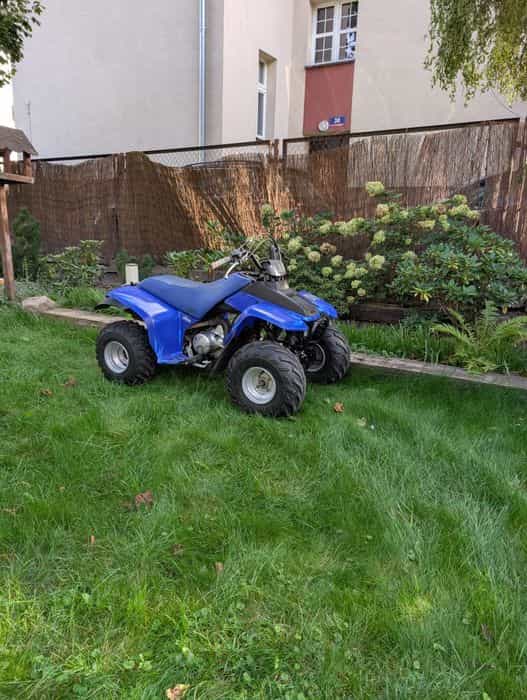 Niebieski quad Yamaha badger yfm 80 2001